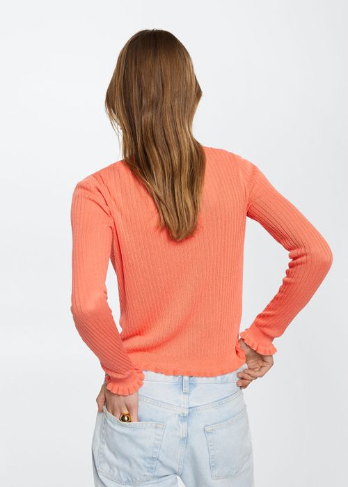 CARDIGAN  RUFFI