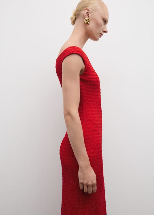 VESTIDO  FRESA