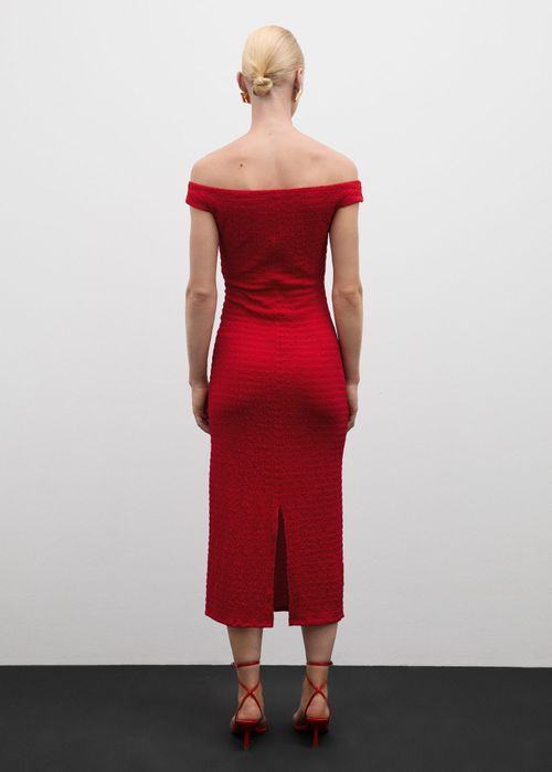 VESTIDO  FRESA