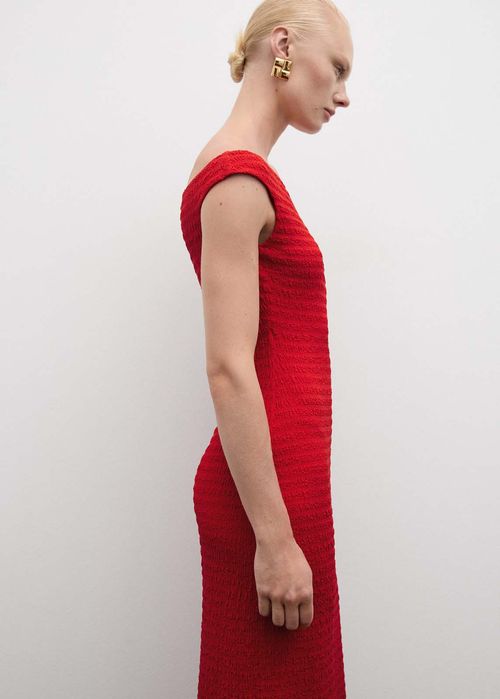 VESTIDO  FRESA