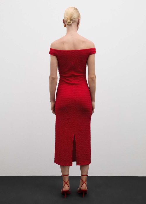 VESTIDO  FRESA